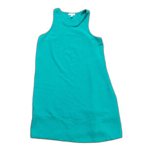 Leith Slip Tank Dress Green